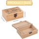 thumbnail image 2 of Caja de madera de haya "La Emperatriz" para guardar cartas del tarot, joyero para grabar cartas del tarot, soporte para guardar herramientas sagradas, 13 x 8 x 3,7 cm., 2 of 7