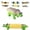 Green, variant on Staron Dinosaur Corn Cob Holders, Funny Corn On The Cob Skewers Ankylosaurus Stegosaurus Parasaurolophus, Corn Forks for BBQ Picnic Kitchen Gadgets, Green