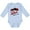 AE-Light Blue, variant on Inktastic My Auntie Loves Me with Cute Lady Bugs Boys or Girls Long Sleeve Baby Bodysuit