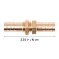 thumbnail image 4 of Miangastore Brass Pneumatic Replacement Reusable Fitting 4Pcs 2.4x0.6x0.6in, 4 of 8