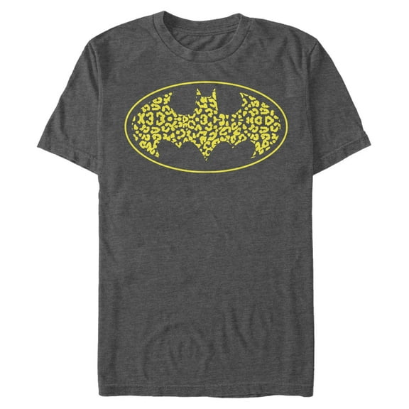 Mens Batman Cheetah Print Logo T Shirt