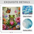 thumbnail image 3 of Diamond Art Kits for Adults - 5d Frog With Heart Surrounded By Flowers Diamond Painting for Adults, Diamond Art for Adults Beginners, Diamond Painting Kits for Adults for Home Wall Decor, 3 of 7