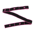 thumbnail image 2 of S SERENABLE Stretch Resistance Band Flexible Multi Loop for Taekwondo Rose Red, 2 of 9