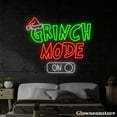 thumbnail image 4 of Glowneon Christmas Mode On Neon Sign, Christmas Mode On LED Sign, Merry Christmas Sign, 4 of 5