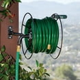 thumbnail image 3 of Yard Butler Swivel Hose Reel garden hose holder wall mount heavy duty with 90 degree pivot - ISRM-90, 3 of 5