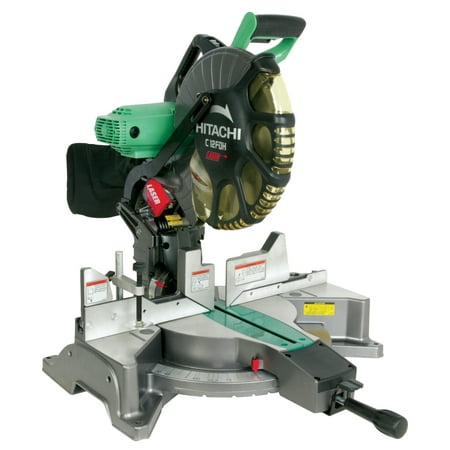 Hitachi C12Fdh 12-Inch Dual Compound Miter Saw With Laser