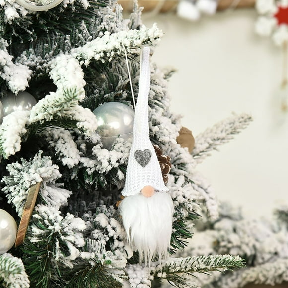 KTTECTOA Christmas Decorations Santa Claus Doll Pendant Christmas Tree Pendant Clearance Bedroom Decor Canada Days Birthday Gifts Christmas Indoor