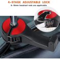 thumbnail image 4 of SHAR 2 Pack Car Headrest Hooks with Phone Holder - Red, 4 of 5