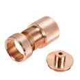 thumbnail image 2 of Nuevo portalámparas Industrial elegante sin llave con enchufe colgante de latón macizo E27 85-265V, 2 of 8