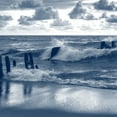 thumbnail image 2 of Kimberly, Allen 12x12 Gold Ornate Wood Framed with Double Matting Museum Art Print Titled - Against The Waves, 2 of 4