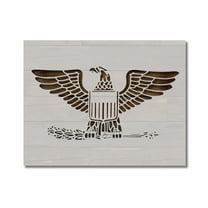 US Army Colonel Stencil Template Reusable 8.5 x 11 Inches for Painting on Walls, Wood, Arts and Crafts by Stencilville