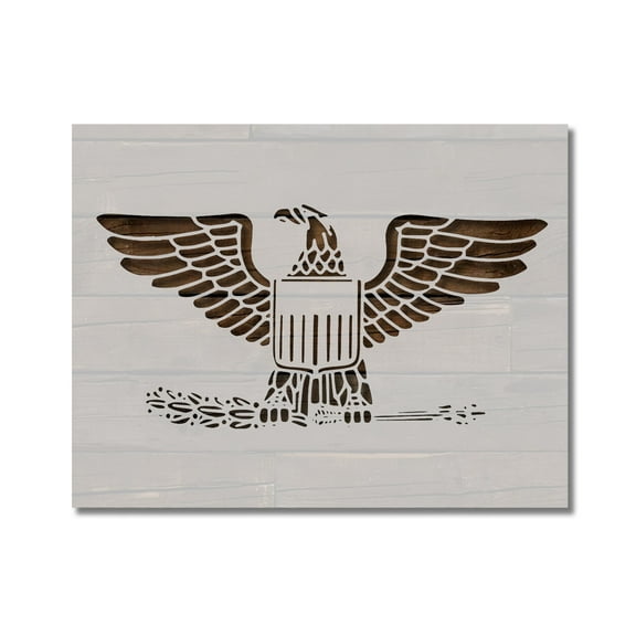 US Army Colonel Stencil Template Reusable 8.5 x 11 Inches for Painting on Walls, Wood, Arts and Crafts by Stencilville