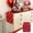 Red, variant on Vaidha Valentine's Day Table Runner | 13x72 Inch Long Red Flax Tablecloth | Romantic Heart Art Texture | Soft Holiday Decor for Dining Table Kitchen Party Wedding
