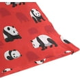 thumbnail image 7 of GZHJMY Red Fantasy Panda Pillow Cover 16 x 16 Inch, Soft Decorative Cushion Case Square Throw Pillow Cover for Sofa Living Room Couch Home Decor, 7 of 7