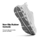 thumbnail image 3 of Zapatillas Deportivas para Mujer NORTIV 8 SNWS247W Blancas Talla 7.5, 3 of 7