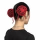 thumbnail image 1 of Guardurnaity Redecilla para moño de 2 piezas, redecilla de cristal, moderna y versátil, elástica, fácil de usar, adecuada para diferentes Accesorio para el cabello, 1 of 6
