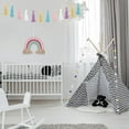 thumbnail image 3 of 3Pack Tassel Garland Boho Cotton Pastel Banner Colorful Birthday Party Decor Wall Hangings for Bedroom, Nursery,Girls Room Decor, 3 of 5