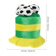 thumbnail image 2 of Houderco Sombrero Fútbol Multicolor Para Fiesta Y Deportiva Vibrante Y Divertida, 2 of 8