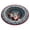 A-S, variant on Christmas 3D Optical Illusion Rug,Santa Depth‑Pattern Non‑Slip Floor Mat,Christmas Decor Door Mat,Round Decorative Area Carpet for Holiday Entryway Bedroom Living Room,15.75 inch