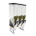 thumbnail image 1 of FixtureDisplays® 18.75x12.75x8.25" Cereal & Snack Display Stand Bamboo Tabletop Riser for 3 Bins (Not Included) Make to order 3 Month Lead Time 700011, 1 of 12