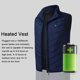 thumbnail image 4 of Heated Vest for Men Women 9-Zone Winter Electric Heating Vest Washable Heating Jacket with 3 Heating Levels, 4 of 5