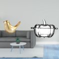 thumbnail image 2 of Figura De Pájaro Dorado, Plato De Dulces De Cristal Con Forma De Calabaza, Estatua De Animal, Adorno Decorativo Moderno Para El Hogar, Escultura De Pájaro, Tarro De Galletas Transparente Para, 2 of 8