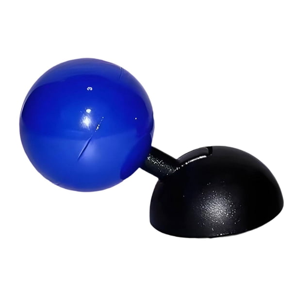 Botón pulsador para coche, palanca de control del motor, multiusos, universal, decoración, PP brillante Azul