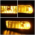 thumbnail image 4 of DNA Motoring For 99-02 Chevy Silverado 00-06 Suburban Tahoe Amber Yellow Lens Bumper Fog Light Lamps Pair, 4 of 7