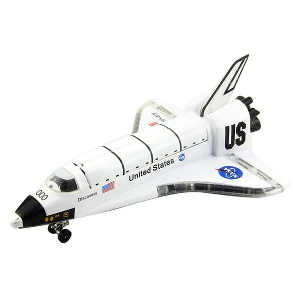 Maoww Alloy Space Shuttle Model Aircraft Toy With Light and Music For Kids