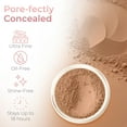 thumbnail image 4 of Dark Concealer (20g Sifter Jar) Mineral Makeup Matte Loose Corrector Powder Bare Face Cover Up Hide Blemishes Redness Under Eyes Dark Circles Scars Baked On Full Coverage SPF 20, 4 of 20