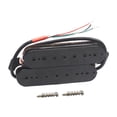 thumbnail image 2 of FashionCha Guitar Pickup 7 String Electric Guitar Humbucker Pickup Double Coil Prewired Circuit Pickup Accessory Pp Material Suitable for Concert Use DIY Customization Black 52mm, 2 of 8