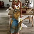 thumbnail image 3 of Funny Squirrel Sleeveless Dress for Women Clothing Female Women's Summer Skirt, 3 of 7