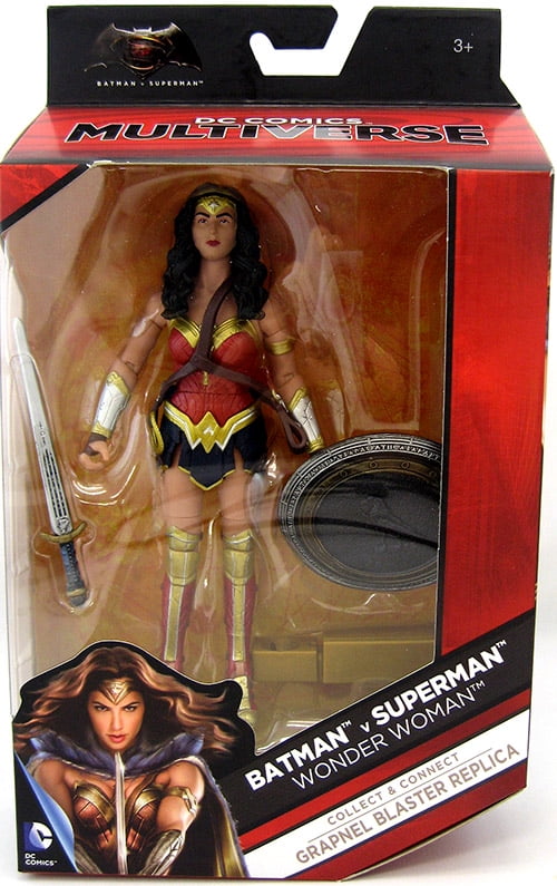 BATMAN vs SUPERMAN WONDER WOMAN DC COMIC Mattel 6 inch figure DAWN OF JUSTICE 