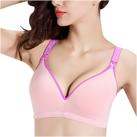 

Push Up Bras for Women Sports Bra Everyday Bras Sexy Adjustable High Waist Wireless Comfy Cross Back Fashion Easy On Criss-Cross Deep Cup Soft Support Bra Workout Running Bra Invisible