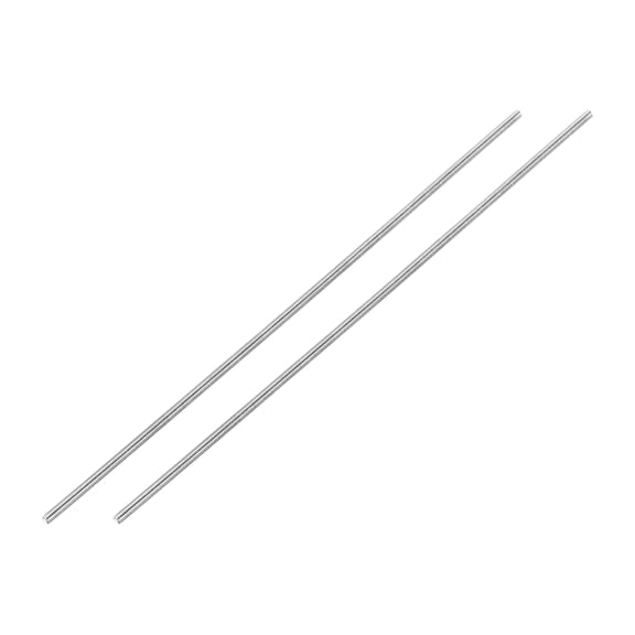 Uxcell Fully Threaded Rod M5 x 250 0.8mm Thread Pitch 304 Stainless Steel 2 Pack
