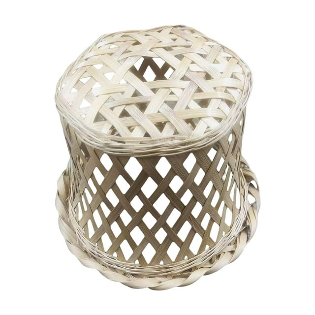 Bambú lámpara techo lámpara cubierta colgante LED colgante luz Parte superior hexagonal Yuyangstore Pantalla de lámpara