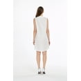 thumbnail image 3 of Robe Tunique Hawaïenne en Lin et Coton pour Femme, Dents de Requin, TG, 3 of 5