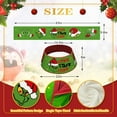 thumbnail image 3 of Christmas Tree Bottom Cover Decoration Christmas Tree Surround Cartoon Print Christmas Tree Bottom Base Decoration Tree Skirt, 3 of 7
