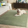 thumbnail image 3 of SAFAVIEH Selena Ermintrude Geometric Area Rug, Green, 6'7" x 6'7" Square, 3 of 11