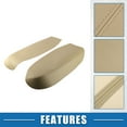thumbnail image 4 of Unique Bargains Car Front Door Panel Armrest Cover Interior Door Trims Replacement for Acura RDX 2007-2012 Beige 1 Pair, 4 of 6