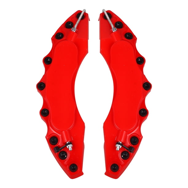 BRIGHTFUFU 1 par de cubiertas de pinza de freno, cubiertas de pinza de coche, protectores decorativos de pinza de freno de disco