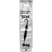 Tatco Wet Umbrella Bag, 7w x 31h, Clear, 1000/Box