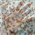 thumbnail image 3 of Butterfly Tulle Curtains with Rod Pocket, Various Colorful Butterflies Watercolor Style Wild Nature Bohemian Design Print, Sheer Drape for Wedding Party 2 Panels, 7 Sizes, Multicolor, by Ambesonne, 3 of 3