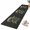 Black, variant on Snowdrop Flower Washable Runner Rugs 2'x6', Vintage Plant Taproot System Butterfly Rustic Washable Runner Rug Non-Slip Sturdy Edge Binding Carpet for Bedside Hallway Runner Kitchen Galley