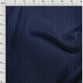 thumbnail image 3 of oneOone Cotton Poplin Navy Blue Fabric Pin Stripe Fabric For Sewing Printed Craft Fabric By The Yard 42 Inch Wide, 3 of 4