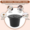 thumbnail image 5 of 5 CáPsulas Reutilizables Filtro de CáPsula Café Recargable con MáQuinas Cepillo Cuchara, 5 of 5