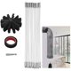 thumbnail image 5 of Cepillos De Limpieza De Pared Interior De Tubería De Chimenea, Cepillo De Chimenea De Secador De Prevención De Incendios Domésticos Para Taladro Eléctrico ANGGREK AH1014, 5 of 8