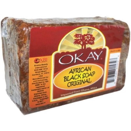 Okay African Black Soap, 5.5 Oz