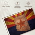 thumbnail image 6 of Elephant Stock State Map Over Arizona Flag Wall Art - Horizontal Canvas Wall Art - Living Room Wall Decor - Flags Canvas - Beige And Brown Decor - 24" x 16", 6 of 8
