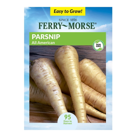 Ferry-Morse 1.35G Parsnip All American Annual Vegetable Seeds, Full Sun